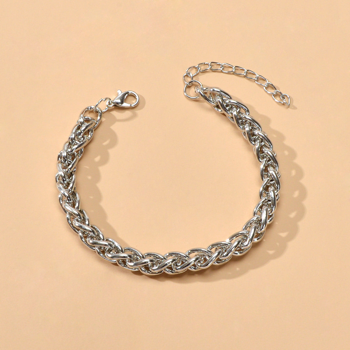 Punk Goth Hip Hop Thick Chain Stainless Steel Bracelets Jewellery