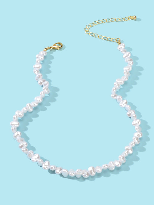 Wedding Birthday Anniversary Jewellery Artificial Irregular Short