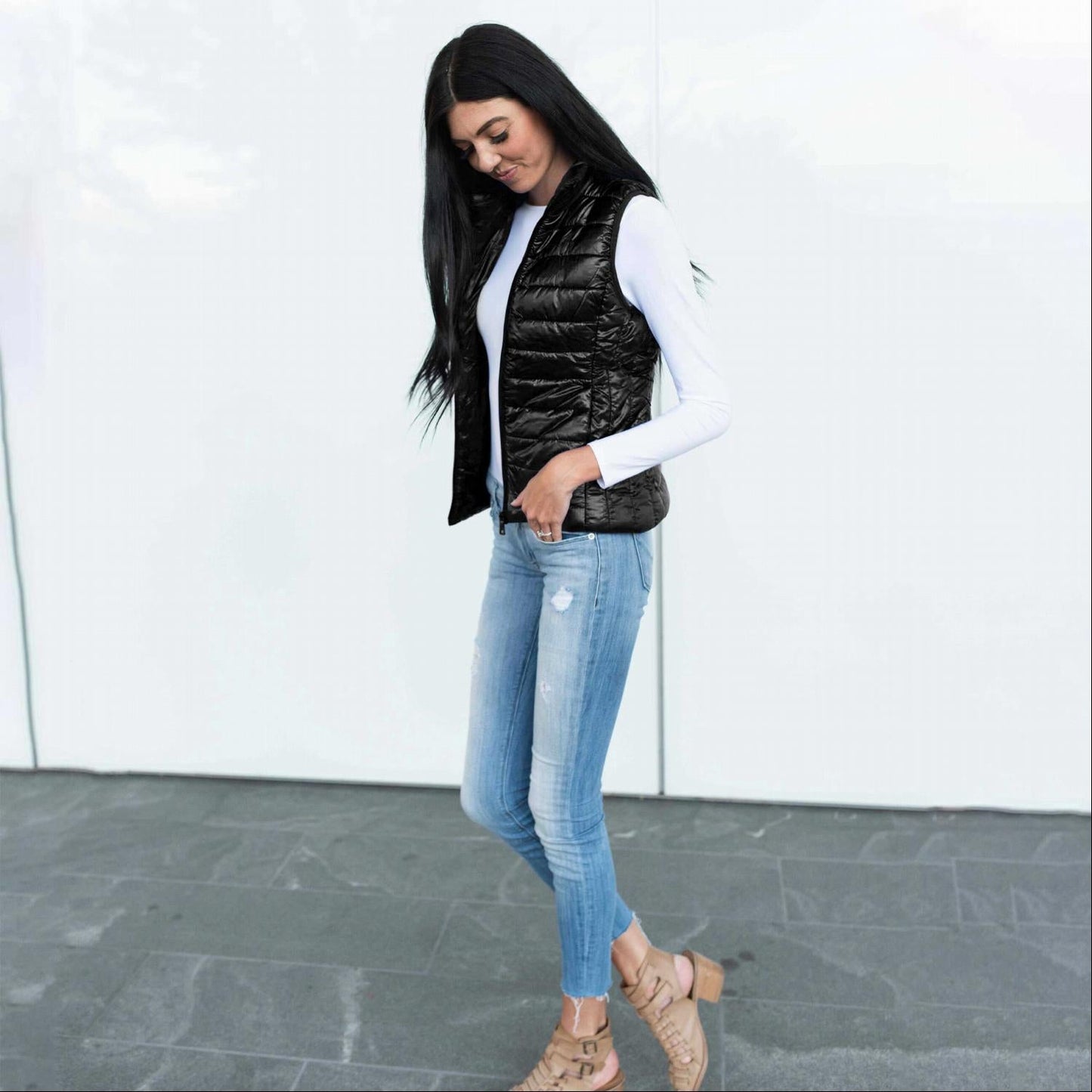 Quilted Padded Vest