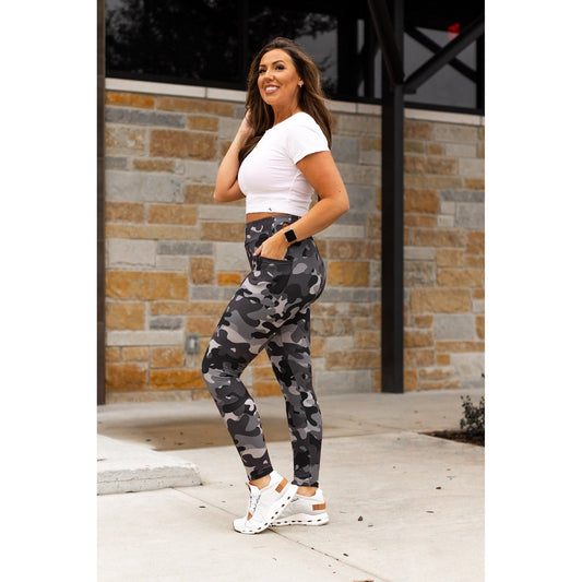 Charlie Camo Full-Length Leggings - Luxe Leggings by Julia Rose®