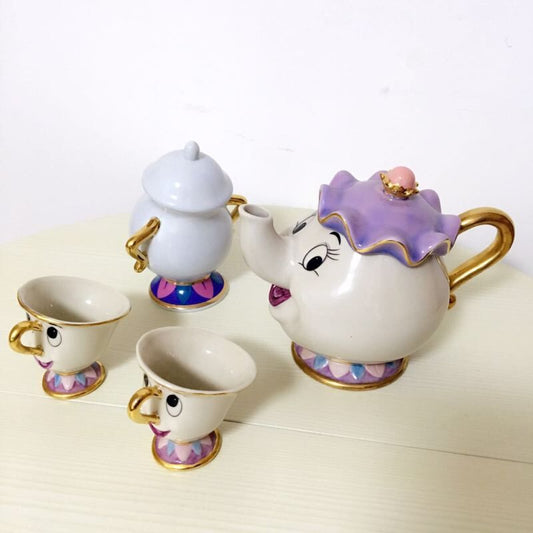 Beauty And The Beast Teapot Set