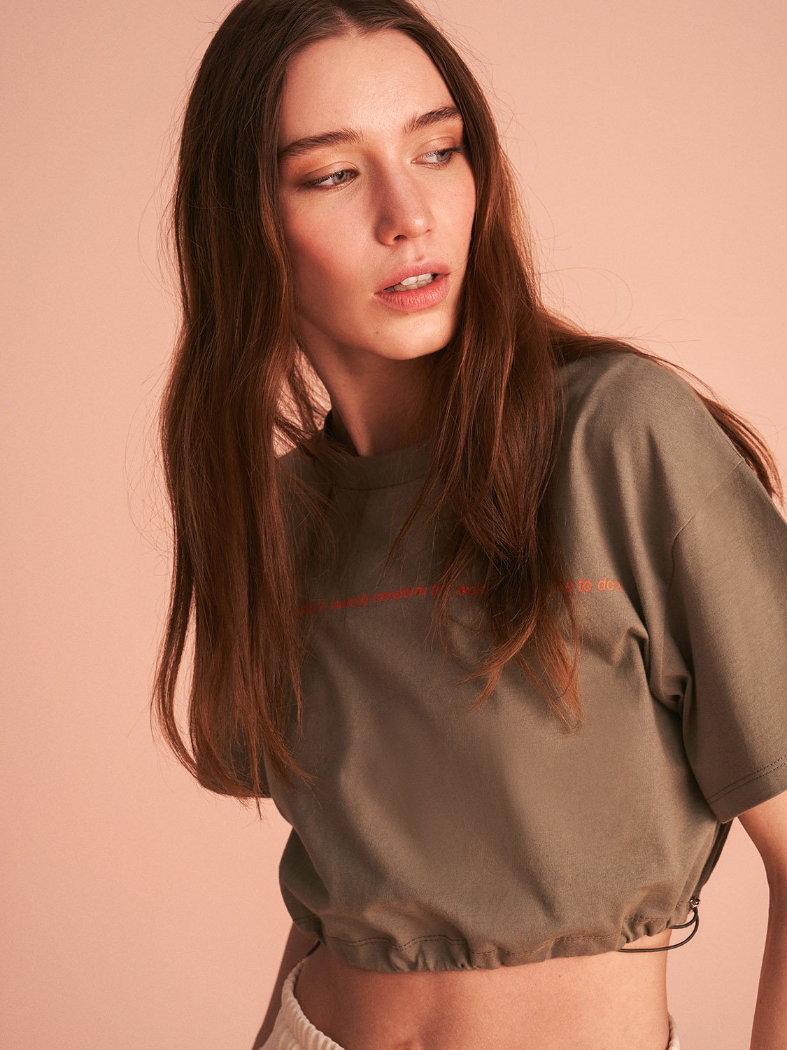 Round Neck Crop Top