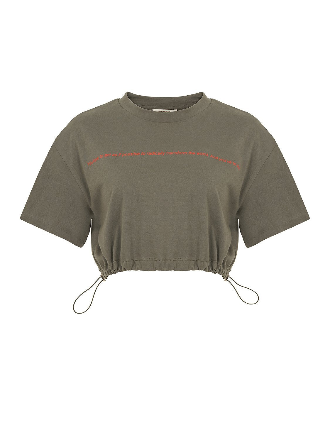 Round Neck Crop Top