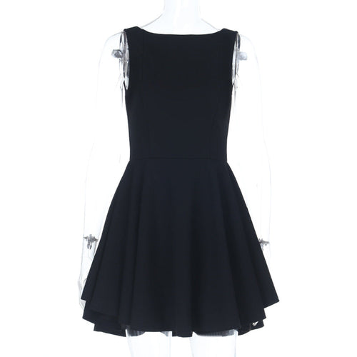 Full Support Arrival Vest a Swing Dress Waist Tight Slimming Short