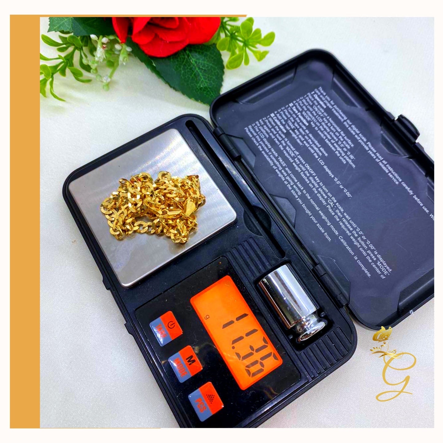 10K Gold Cuban link Chain 24” 5.53MM Width