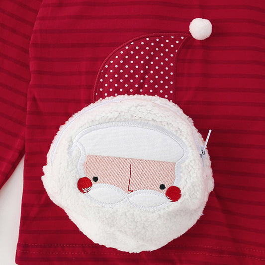 Autumn and Spring Arrival Christmas Cartoon Pattern Long Sleeves