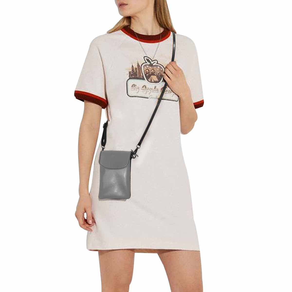 Womens Cell Phone Purse - Gray