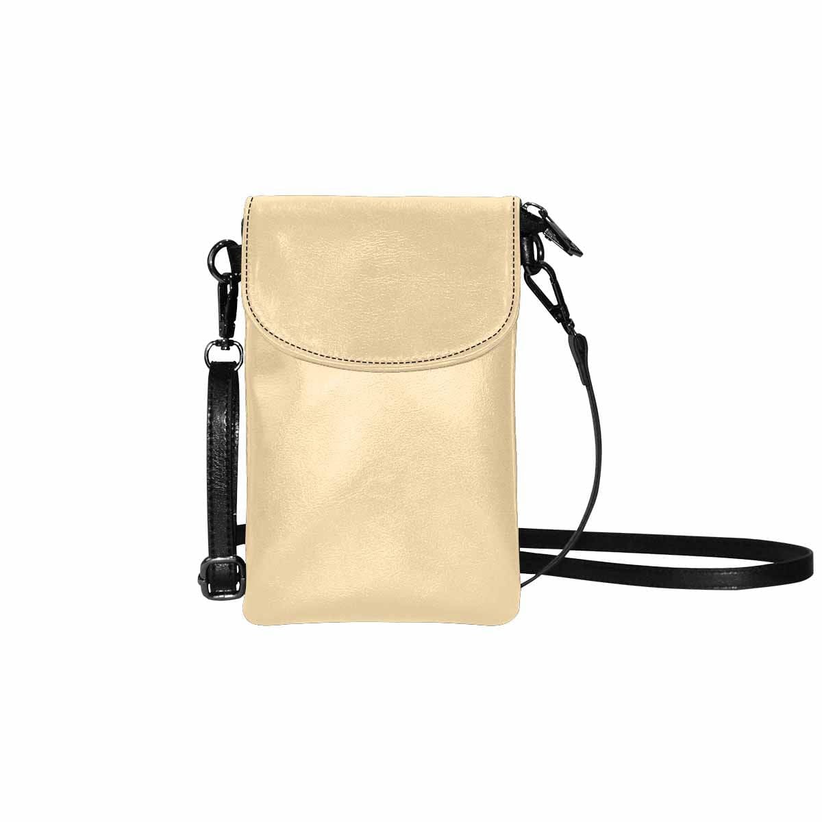 Womens Cell Phone Purse - Peach