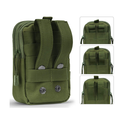 JupiterGear Tactical MOLLE Military Pouch Waist Bag for Hiking,