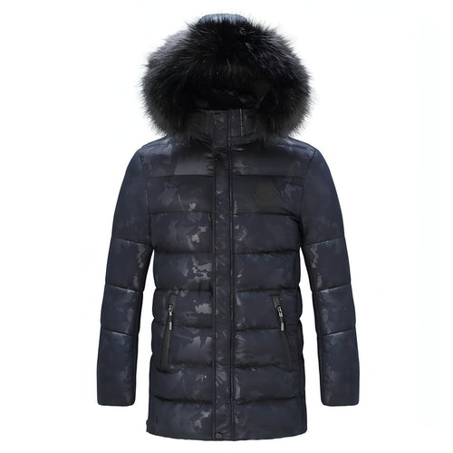 Men's Short Thickened Winter Outdoor Cotton-padded Clothing British