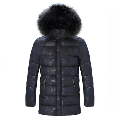Men's Short Thickened Winter Outdoor Cotton-padded Clothing British