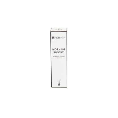 Reed Diffuser -Glass/ Fibre- 50 ml - Morning Boost
