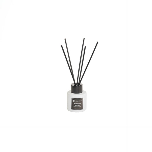 Reed Diffuser -Glass/ Fibre- 50 ml - Morning Boost