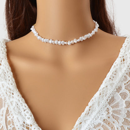 Wedding Birthday Anniversary Jewellery Artificial Irregular Short