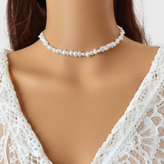 Wedding Birthday Anniversary Jewellery Artificial Irregular Short