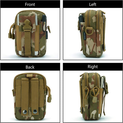 JupiterGear Tactical MOLLE Military Pouch Waist Bag for Hiking,