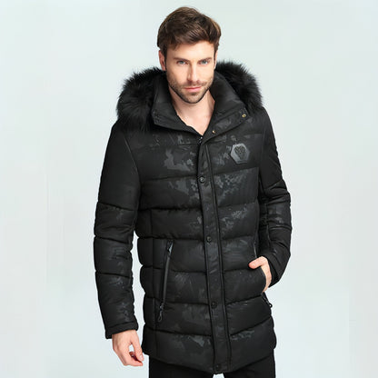 Men's Short Thickened Winter Outdoor Cotton-padded Clothing British