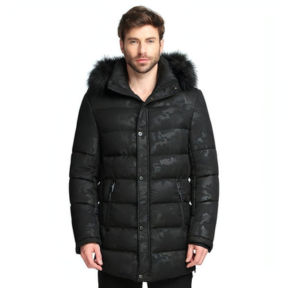 Men's Short Thickened Winter Outdoor Cotton-padded Clothing British