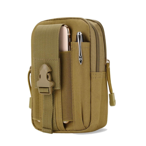 JupiterGear Tactical MOLLE Military Pouch Waist Bag for Hiking,