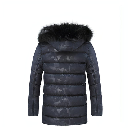 Men's Short Thickened Winter Outdoor Cotton-padded Clothing British