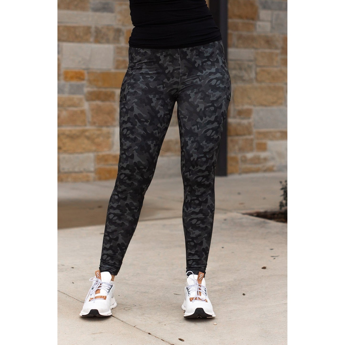 Army Camo Full-Length Leggings