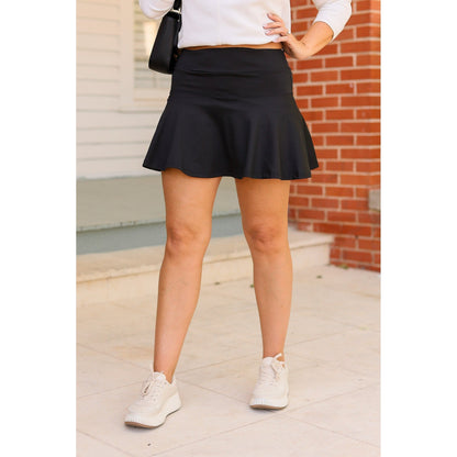 Brielle - Black Skort