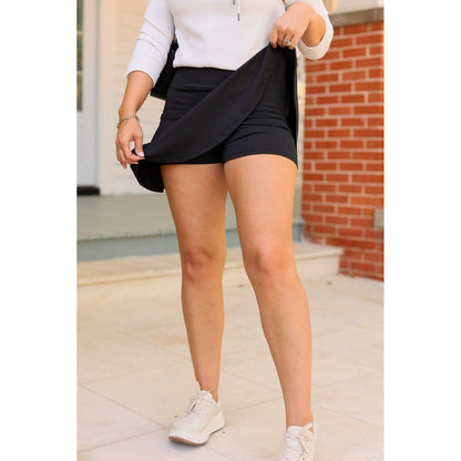 Brielle - Black Skort