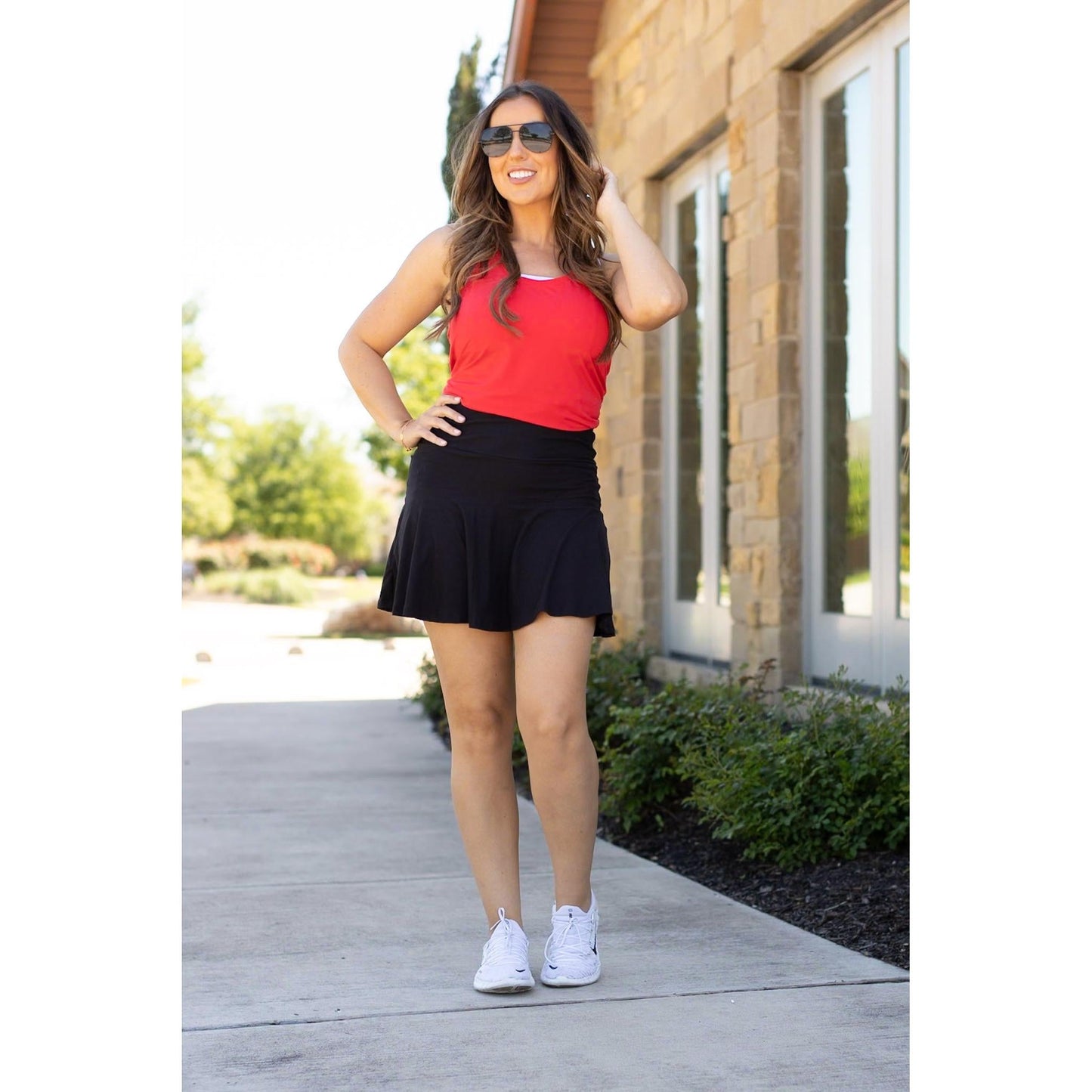 Brielle - Black Skort