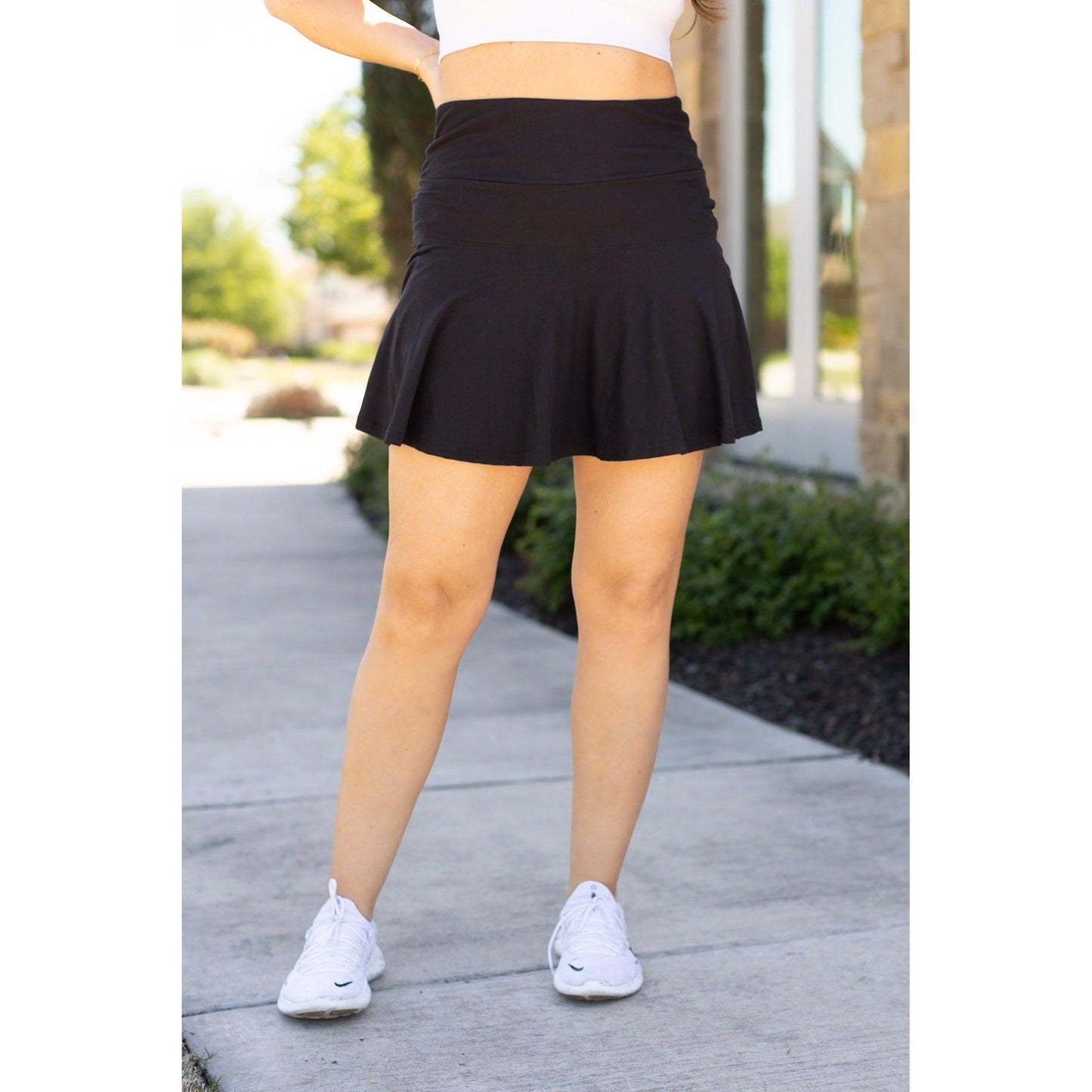 Brielle - Black Skort