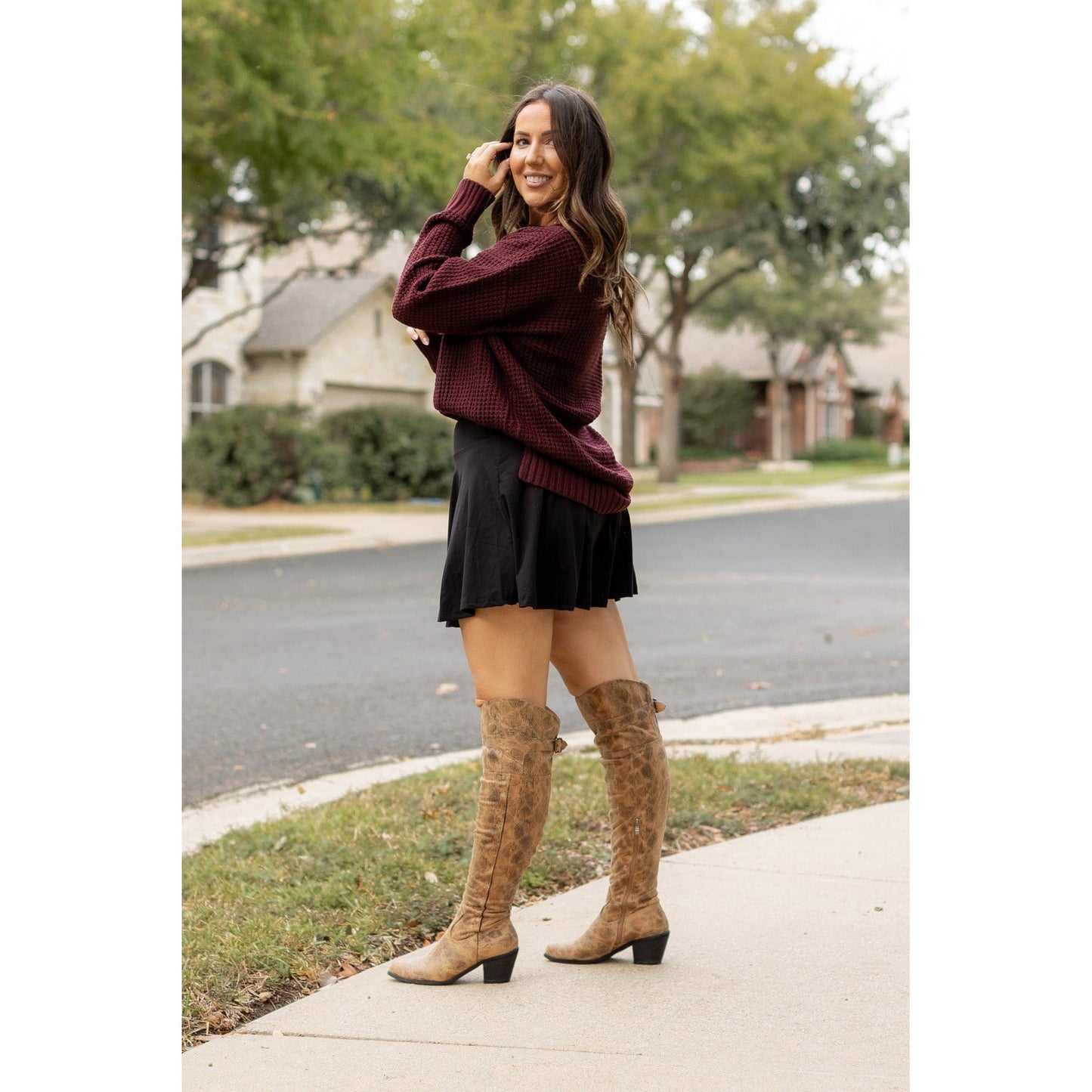 Brielle - Black Skort