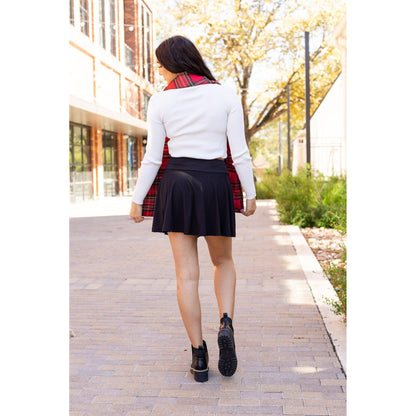 Brielle - Black Skort