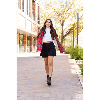Brielle - Black Skort