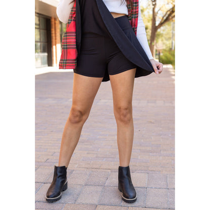Brielle - Black Skort