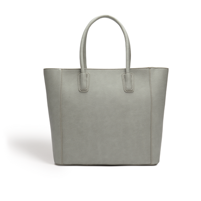 Eufala Bow Grey Vegan Tote Bag