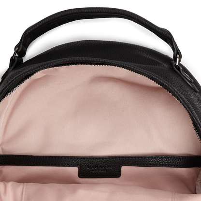 Black - Camberwell Vegan Quilted Backpack