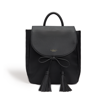 Miley Black Small Vegan Backpack