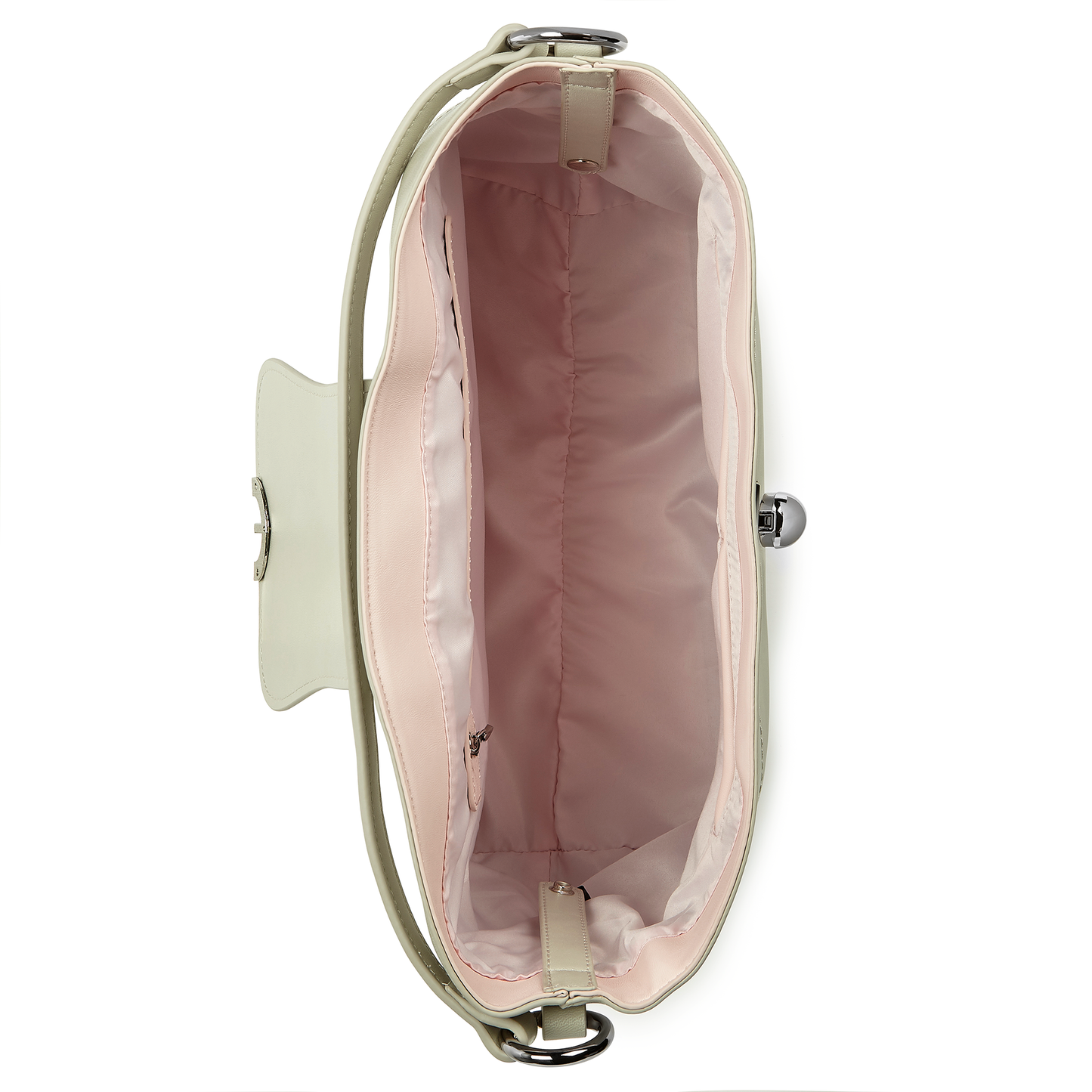 Sara Taupe Vegan Hobo Bag
