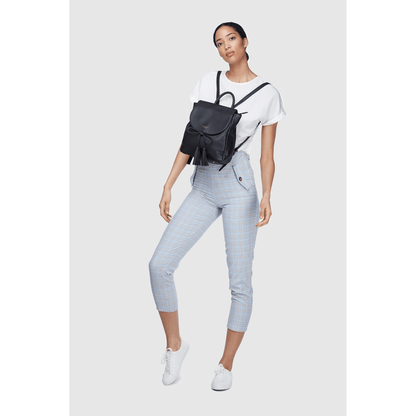 Miley Black Small Vegan Backpack