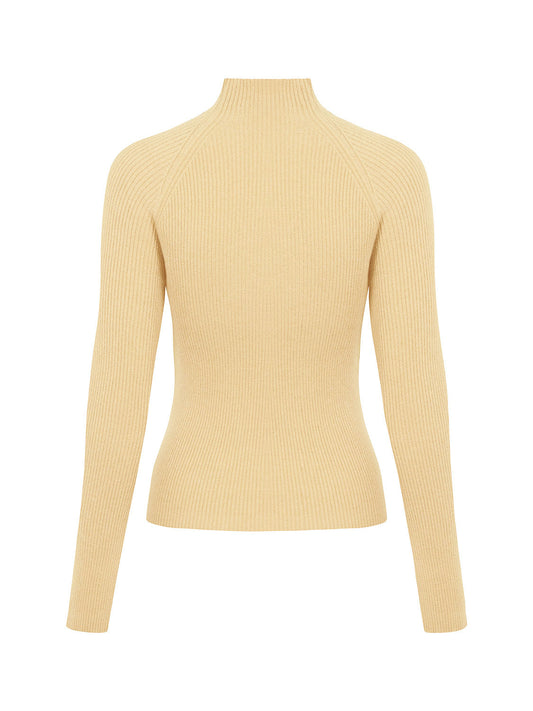 Turtleneck Knit Sweater