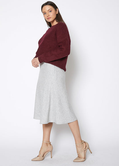 Rag Wool Knit Crew Neck Sweater