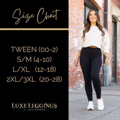 Ready to Ship | The Chloe - Crossover BLACK Pocket 7/8th Ankle Length Leggings