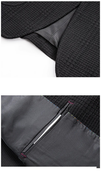Embroidered Luxe™ Men's Suit – Bold Design for Fashion-Conscious Men
