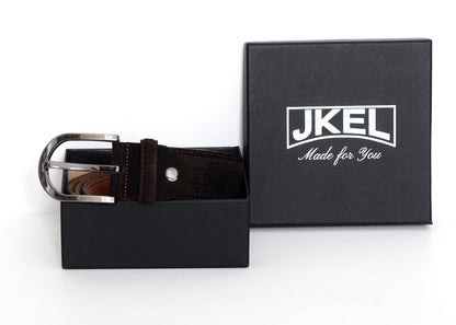 Sagrada Dark Brown Suede Belt