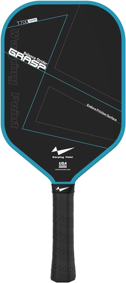 Grasp Balance Pickleball Paddle Navy 16mm T700 Carbon Fiber