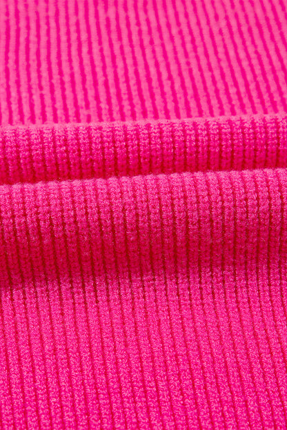 Valentine Heart Drop Shoulder Crewneck Sweater