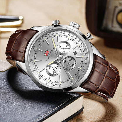 Watch For Men Quartz Military Watches Mens Auto Date Display