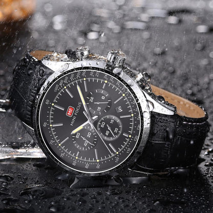 Watch For Men Quartz Military Watches Mens Auto Date Display
