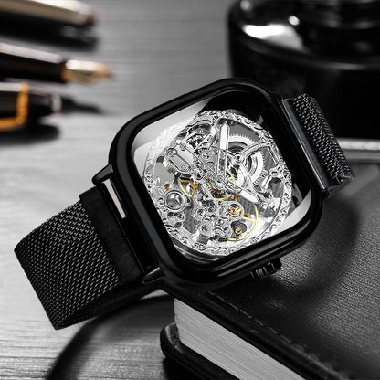 Watches Mens Top Brand Luxury Automatic Mechanical Watch for Men Gold