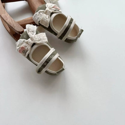 Spring and Autumn Baby Girl Fashion Floral Pattern Butterfly-bow